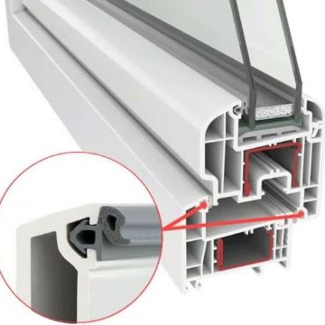 уплотнение рауселл окно рехау